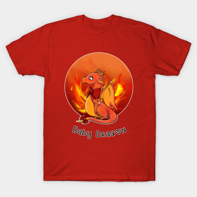 Baby Dragon Fire T-Shirt by TreatYourLittle